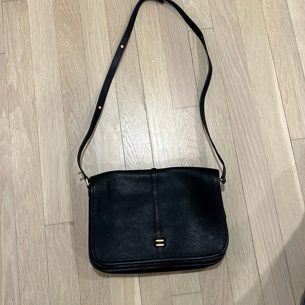 Marc by Marc Jacobs Leather Cross Body Flap Bag